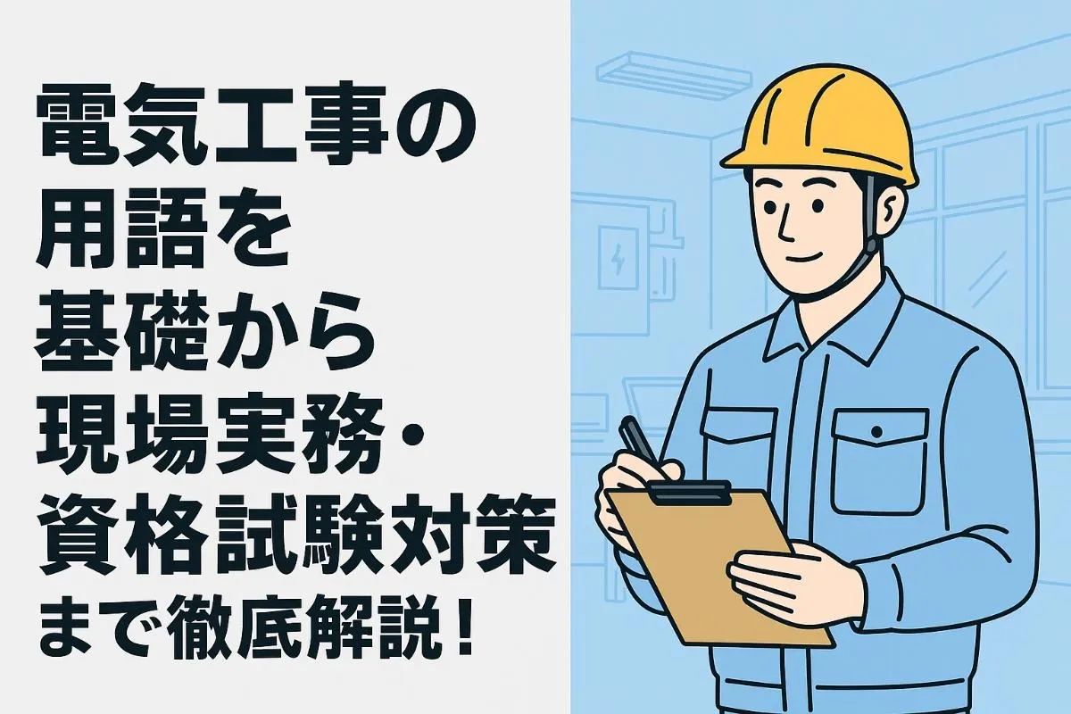 電気工事の用語を基礎から現場実務・資格試験対策まで徹底解説！専門用語一覧と使い方がすぐわかる
